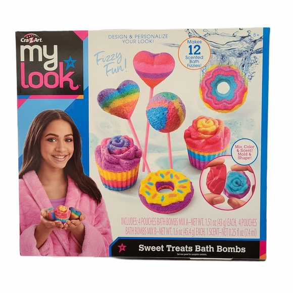 Cra-Z-Art Sweet Treats Bath Bombs Kit - Picture 1 of 2